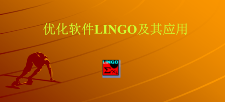 lingo全局最优解怎么设置